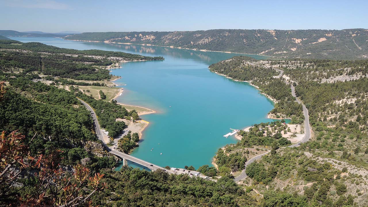 Jezero Lac de Saint Croix