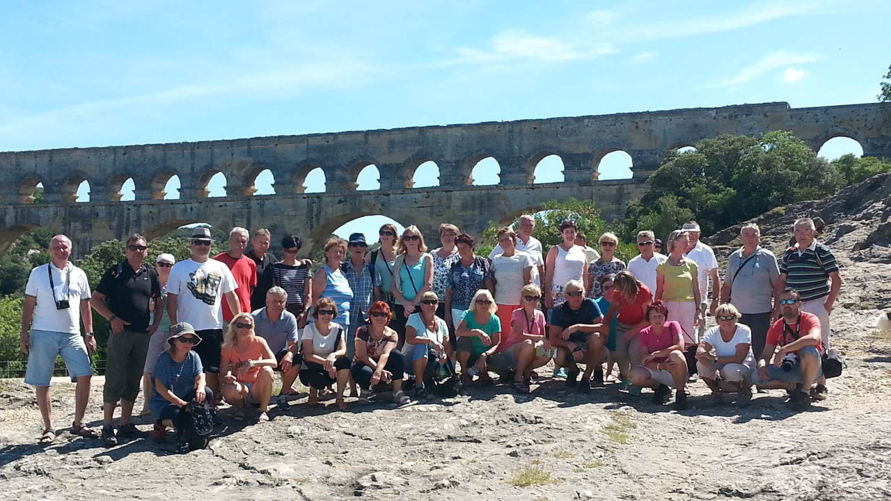 Společná u Pont du Gard